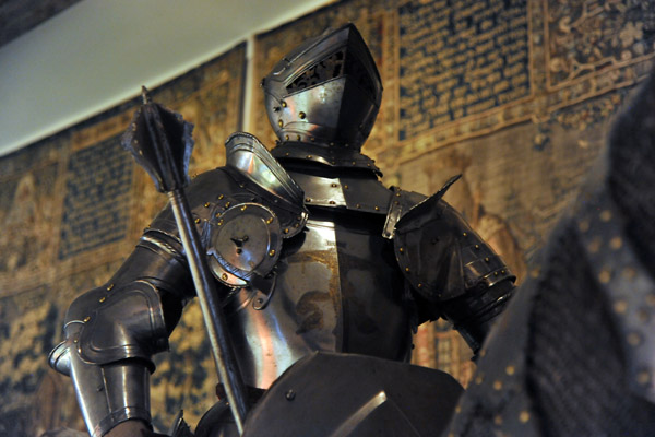 Plate armor of a mounted knight