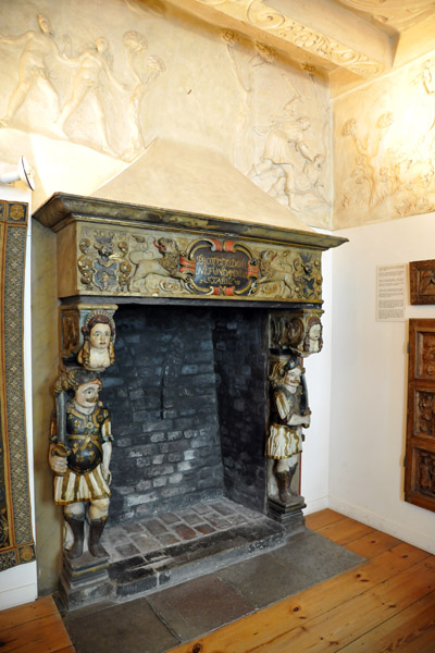 Fireplace from an old house