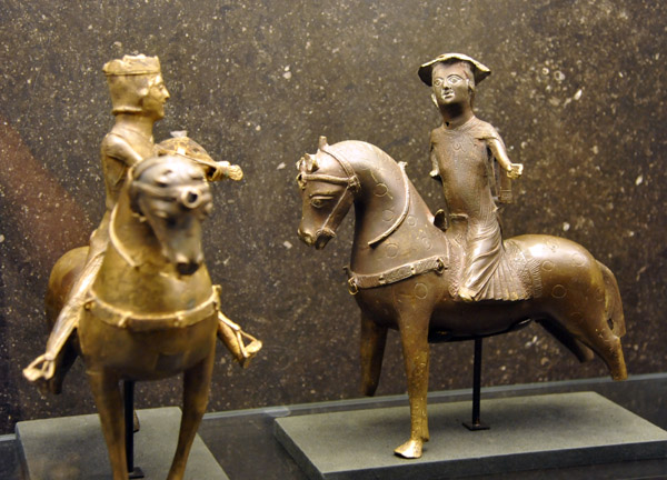 Equestrian aquamaniles, 1150-1200