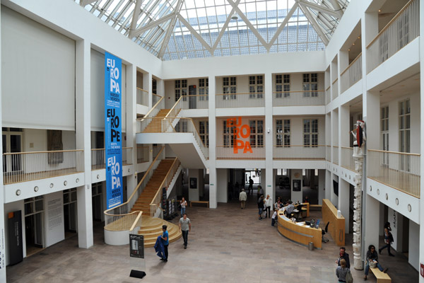 Lobby of the National Museum from the 2nd Floor