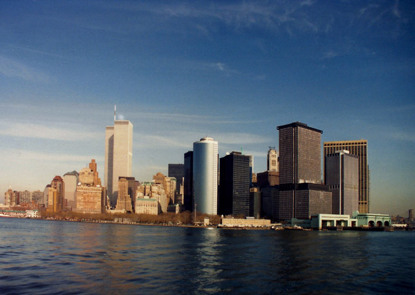 The World Trade Center and Lower Manhatttan