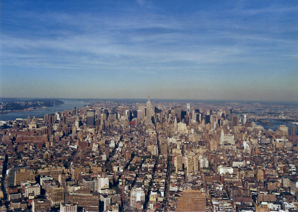 View of Manhattan from the World Trade Center