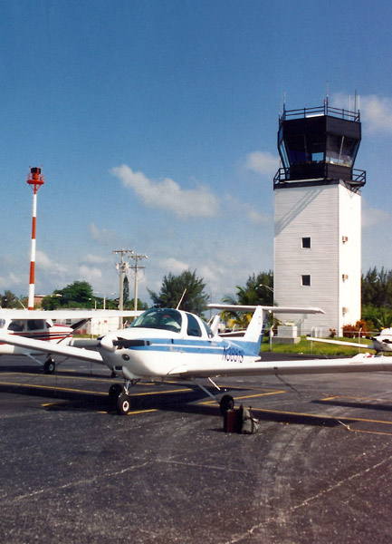 Safely arrived in the BE-77 from Nassau, June 4, 1993