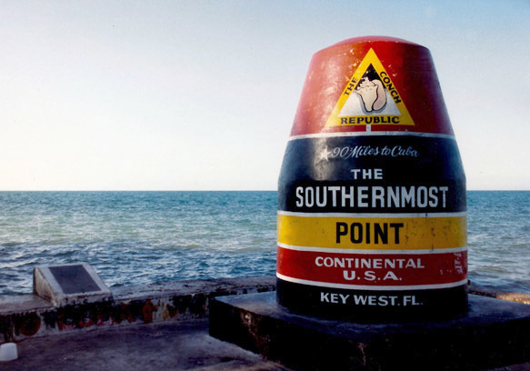 Key West - the Southernmost Point in the Continental USA
