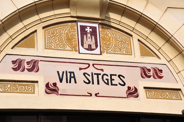 Via Sitges - Carrer de Francesc Gum