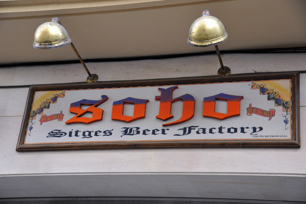 Soho Sitges Beer Factory - I'll have to find this some time that it's open