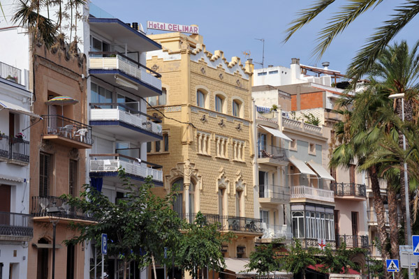 Passeig de la Ribera, the Sitges Corniche