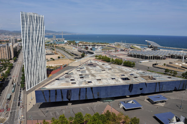 View from the AC Barcelona Hotel Forum