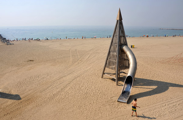 Slide on the beach - Platja Nova Mar