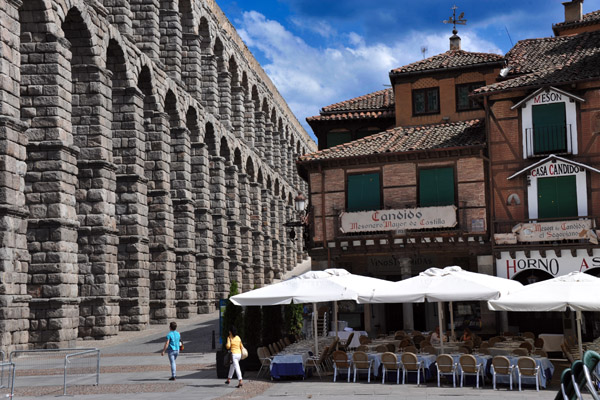 Casa Candido, next to the Segovia Aqueduct