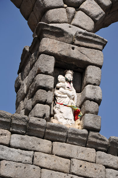 The Virgen de la Fuencisla, the Patroness of Segovia