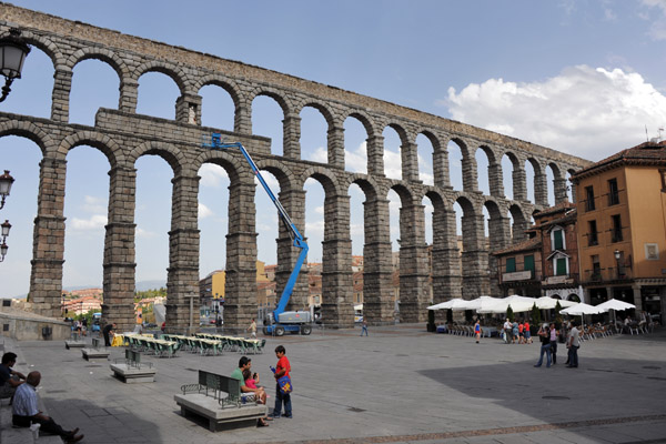 The Roman aqueduct of Segovia, 1st-2nd C. AD