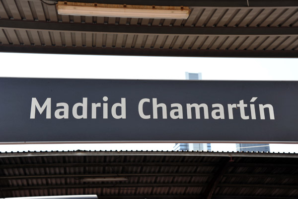 Madrid Chamartn Station in the north of the city