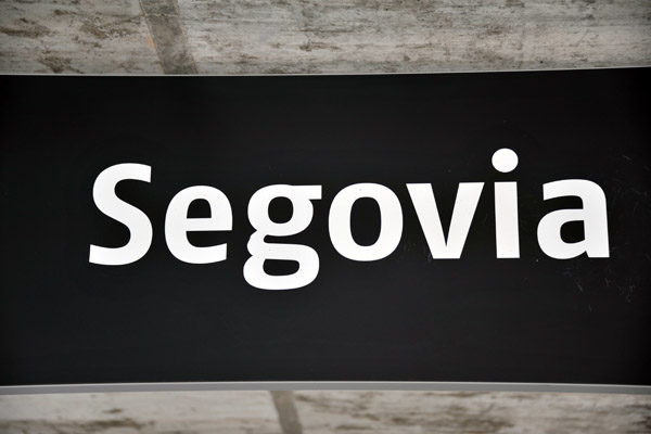 The local trains from Madrid take around 1hr 45 minutes to Segovias main station