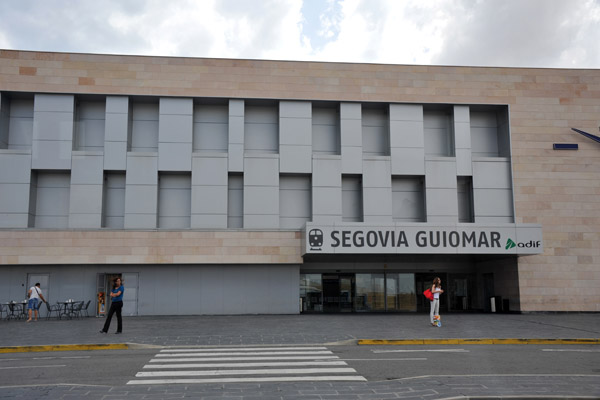 Segovia Guiomar Station - try not to arrive too early...very dull