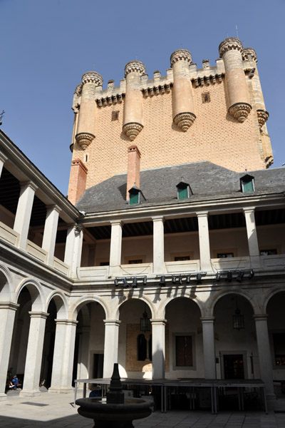 The first courtyard - Patio de Armas