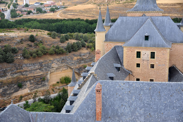 The Alcazar from the top of the tallest tower