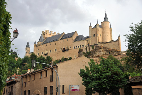 Alczar of Segovia from San Marcos