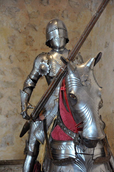 Armor of a mounted knight