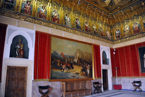 The Sala de Reyes, Alcazar of Segovia