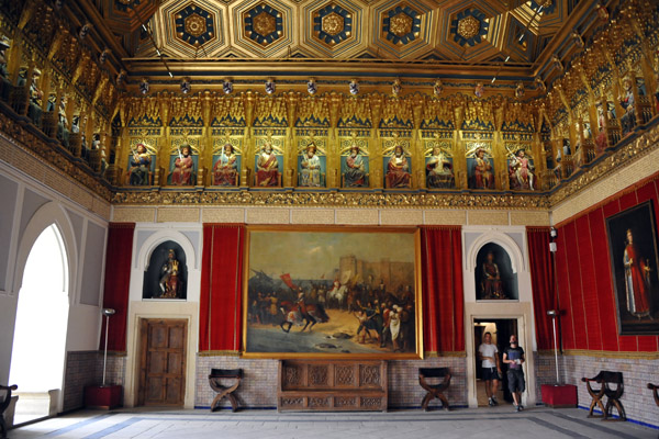 Hall of Monarchs, Alcazar of Segovia