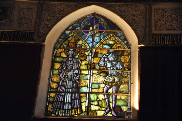 Stained glass window - Alcazar Chapel