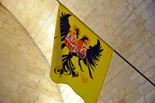 Flag bearing the coat of arms of the Holy Roman Emperor