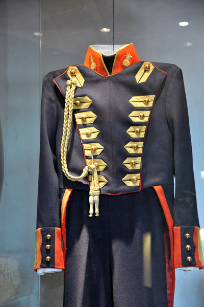 Uniform of a Spanish artillerist 