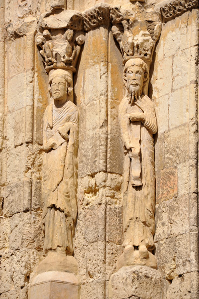 Statues on the Church of St. Martin