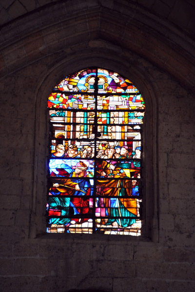Stained glass window, Segovia Cathedral
