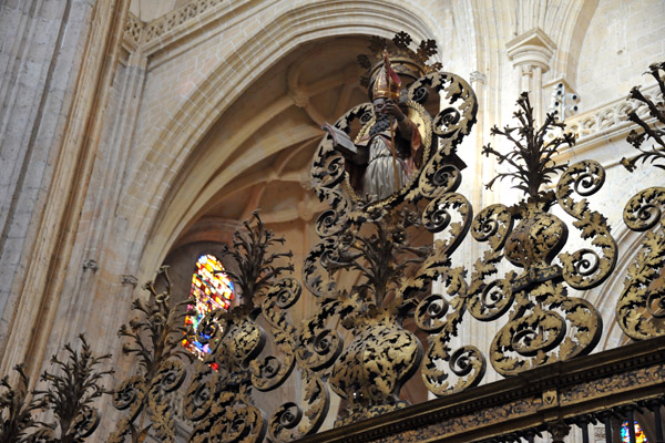 Ornamental grating, Segovia Cathedral