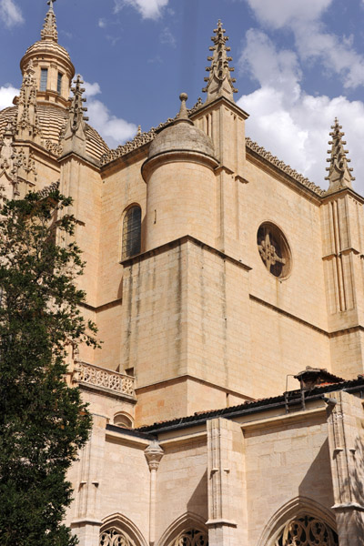 Segovia Cathedral from the Cloister