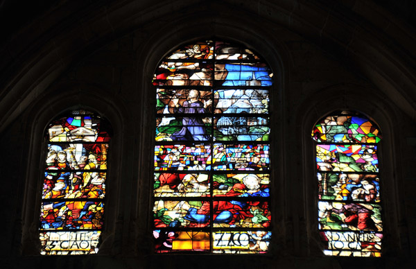 Stained glass windows, Segovia Cathedral