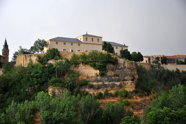 The restaurant terrace of the Royal Chemical Laboratory at the Alcazar