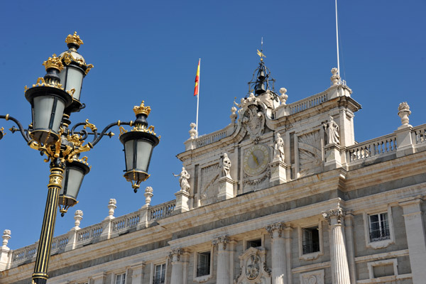 Palacio Real de Madrid, constructed 1738-1755 after fire destroyed the Alcazar in 1734