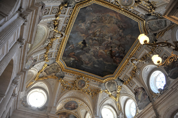 Ceiling fresco Religion Protected by Spain by Corrado Giaquinto