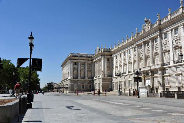 East faade, Royal Palace of Madrid