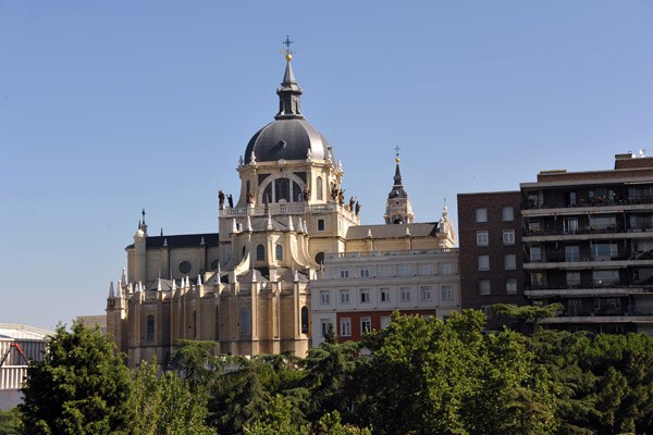 Almudena Cathedral from the south