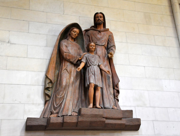 Sculpture - Holy Family, Almudena Cathedral