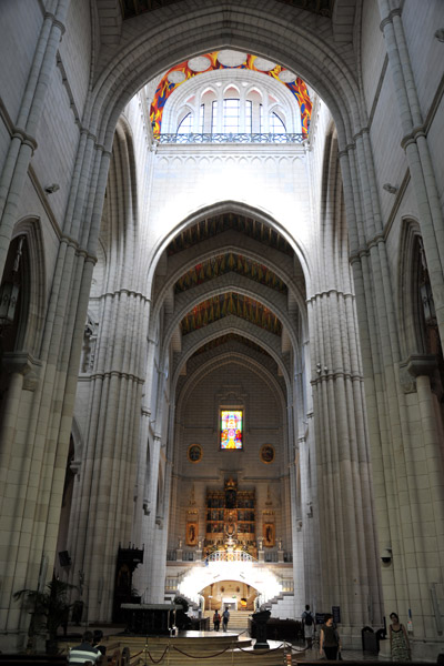 Transept with the Chapel of Virgin of Almudena