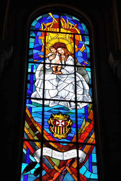 Stained glass - Santa Maria de la Merced