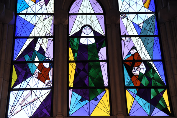 Stained Glass - Saint María Soledad Torres Acosta, Almudena Cathedral