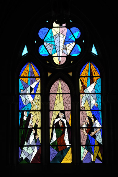 Stained Glass - Santa Josefa del Sagrado Corazn, Almudena Cathedral