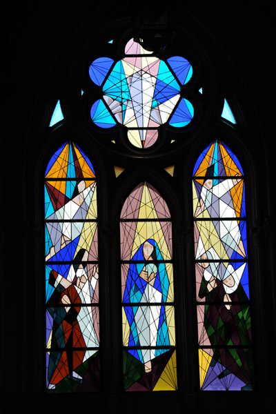 Stained Glass - Chapel of the Miraculous Virgin, Almudena Cathedral