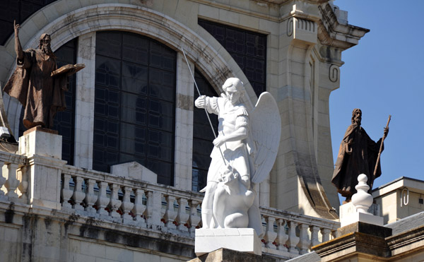 Archangel Michael Vanquishing the Devil, Almudena Cathedral 
