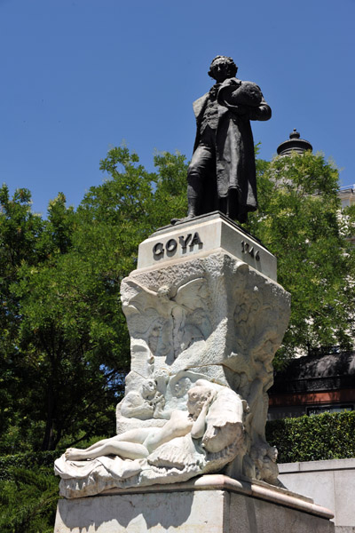 Monumento a Goya, Calle de Felipe IV