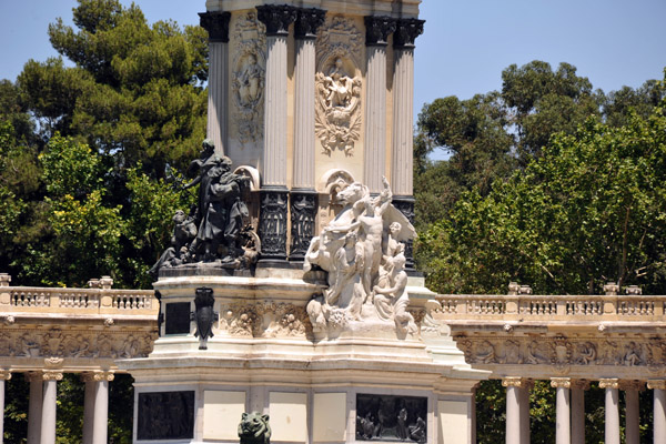 Monument to Alfonso XII, Retiro Park, Madrid