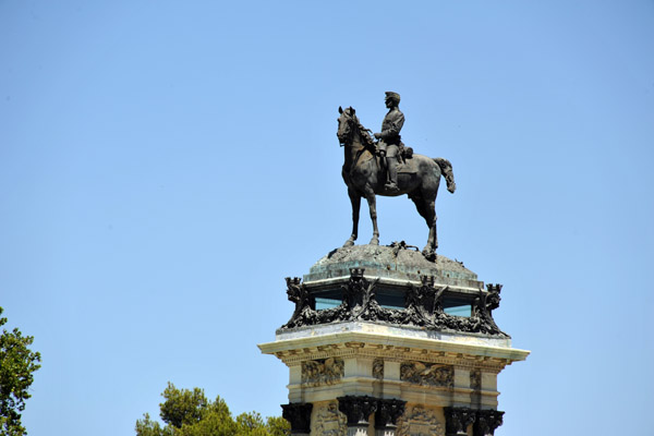 King Alfonso XII (1857-1885), Retiro Park