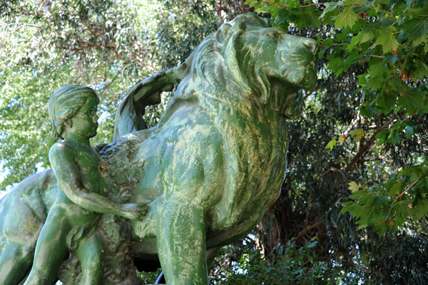 Lion sculpture, Alfonso XII Monument, Retiro Park