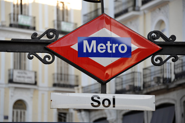 Metro Sol, Puerta del Sol, Madrid